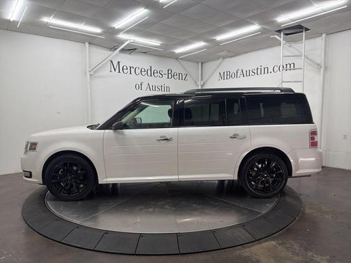 White Platinum Clearcoat Metallic 2016 Ford Flex SEL