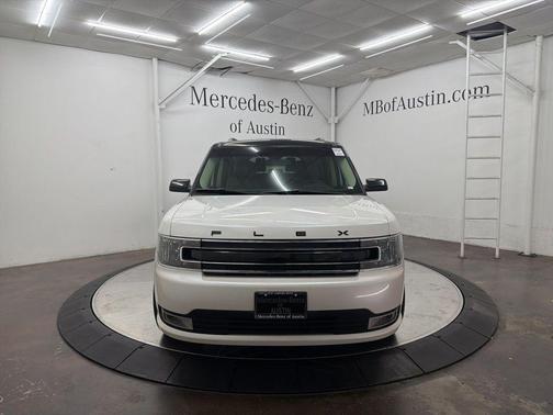 White Platinum Clearcoat Metallic 2016 Ford Flex SEL