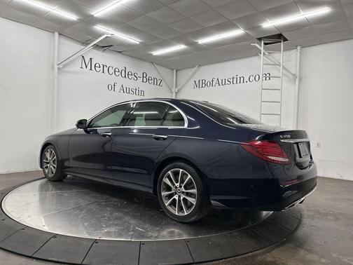 Blue 2020 Mercedes-Benz E-Class E 450 4MATIC
