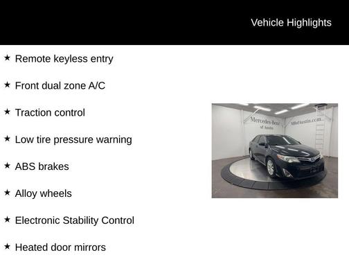 2012 Toyota Camry Hybrid XLE