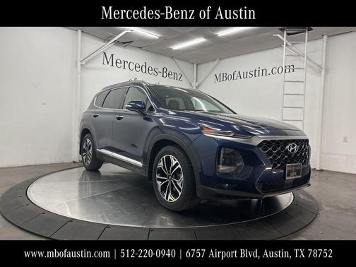 Stormy Blue 2019 Hyundai SANTA FE Ultimate
