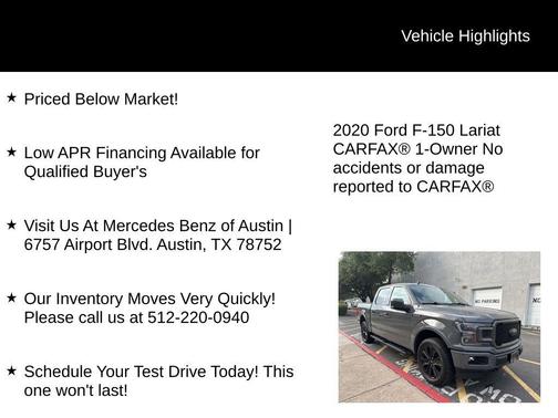 2020 Ford F-150 Lariat