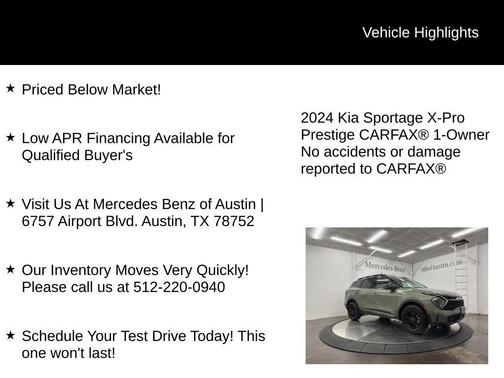 2024 Kia Sportage X-Pro Prestige