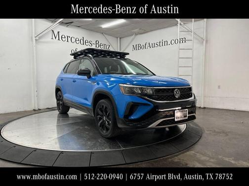 Cornflower Blue 2023 Volkswagen Taos 1.5T SE