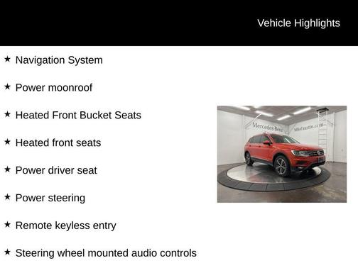 2018 Volkswagen Tiguan 2.0T SEL