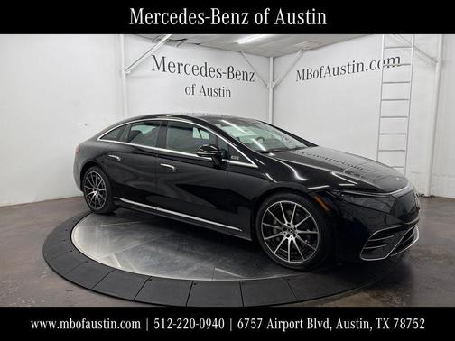 Black 2026 Mercedes-Benz EQS 450 Base 4MATIC