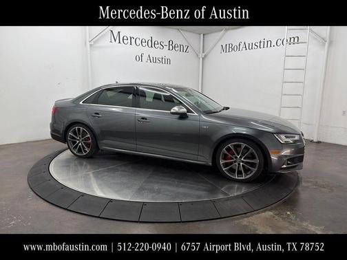 Daytona Gray Pearl Effect 2018 Audi S4 3.0T Prestige