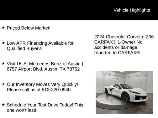 2024 Chevrolet Corvette Z06