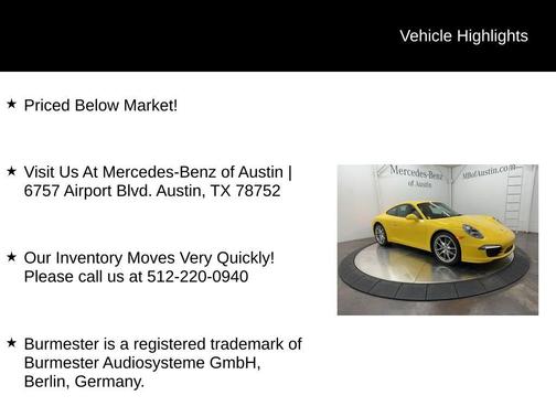 2013 Porsche 911 Carrera