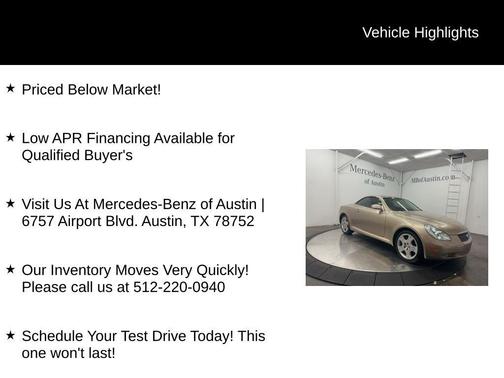 2005 Lexus SC 430 Base (A5)