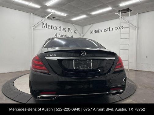Black 2020 Mercedes-Benz S-Class S 560