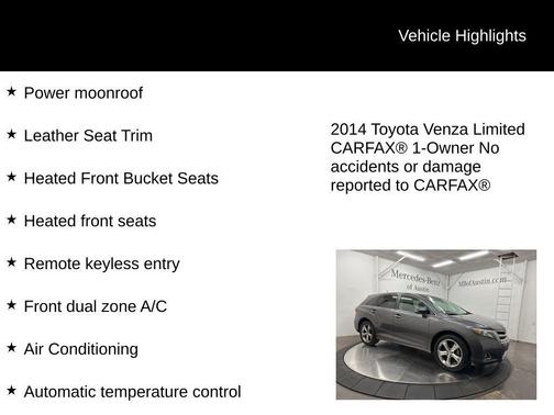 2014 Toyota Venza Limited