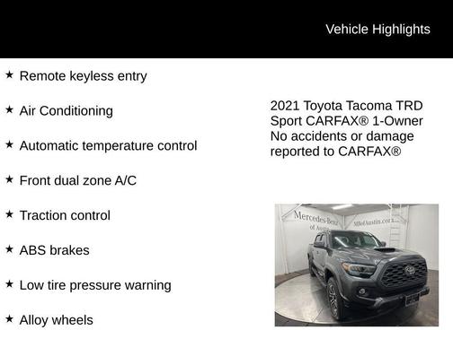 2021 Toyota Tacoma TRD Sport