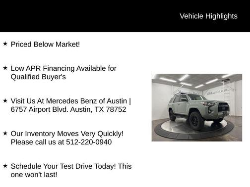 2022 Toyota 4Runner Trail Special Edition