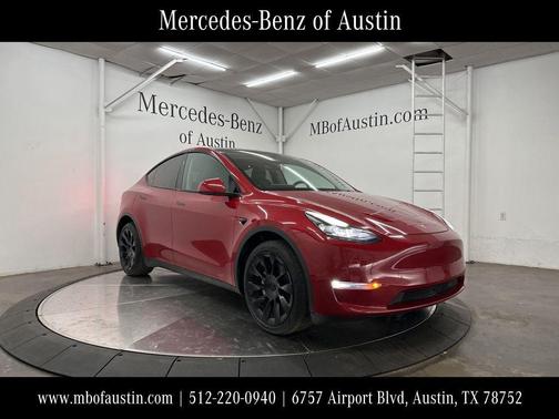 Red Multi 2023 Tesla Model Y Long Range
