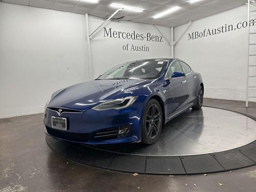 Blue 2016 Tesla Model S 90D