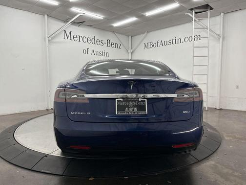 Blue 2016 Tesla Model S 90D