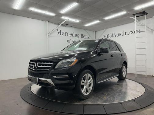 Black 2014 Mercedes-Benz M-Class ML 350