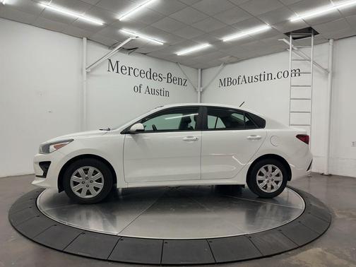 Clear White 2023 Kia Rio LX