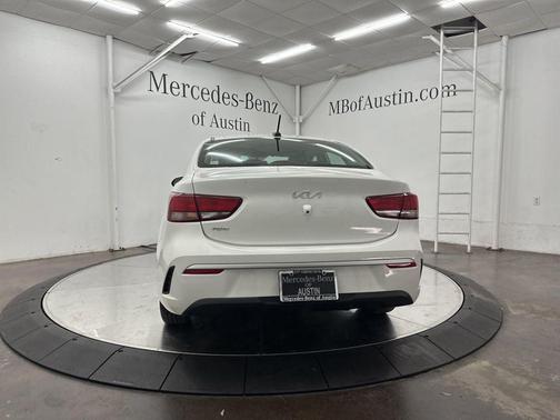 Clear White 2023 Kia Rio LX