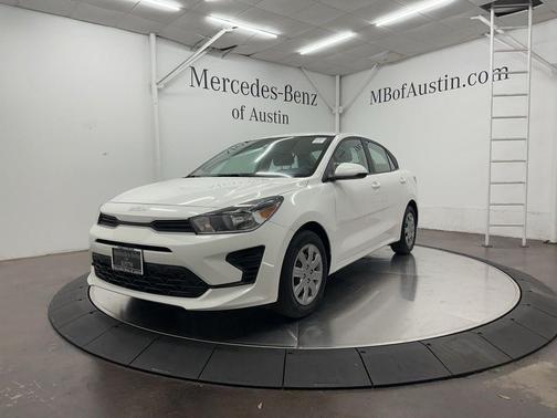 Clear White 2023 Kia Rio LX