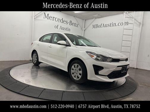 Clear White 2023 Kia Rio LX