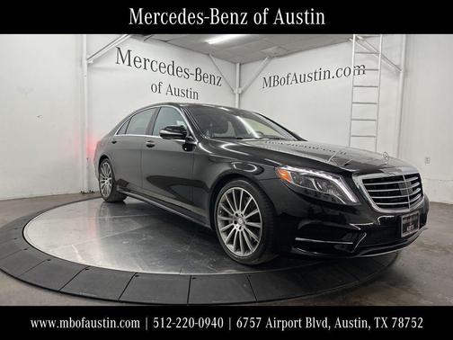Black 2015 Mercedes-Benz S-Class S 550