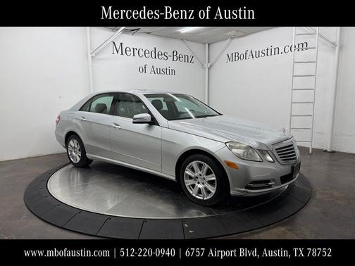 Iridium Silver Metallic 2013 Mercedes-Benz E-Class E 350