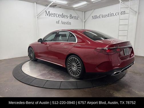 Red 2025 Mercedes-Benz E-Class E 450 4MATIC