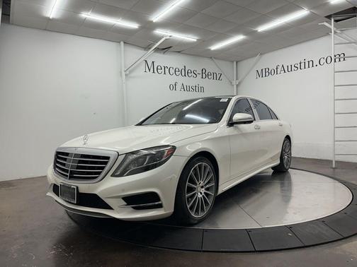 designo Diamond White Metallic 2016 Mercedes-Benz S-Class S 550