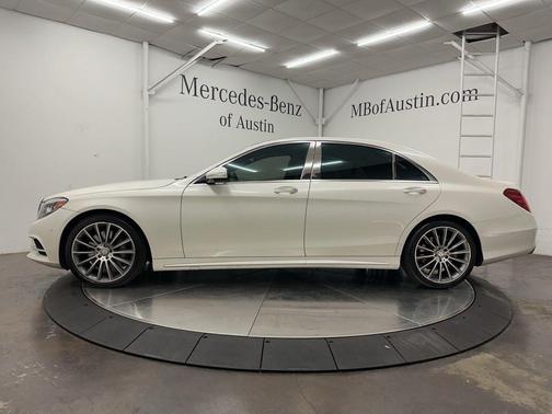 designo Diamond White Metallic 2016 Mercedes-Benz S-Class S 550