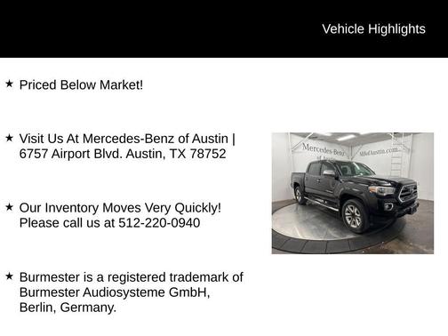 2017 Toyota Tacoma Limited