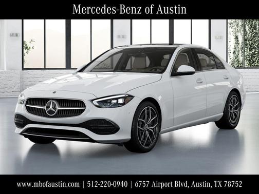 Polar White 2027 Mercedes-Benz C-Class C 300