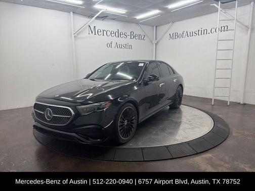 Black 2026 Mercedes-Benz E-Class E 350
