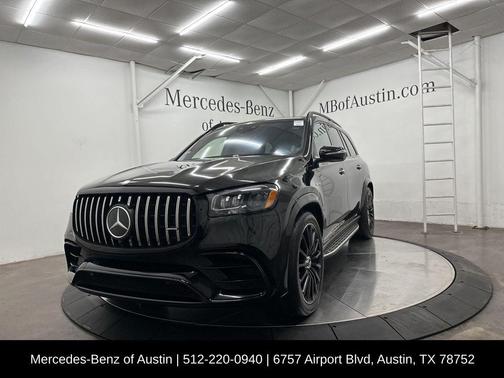 Obsidian Black Metallic 2025 Mercedes-Benz AMG GLS 63 Base