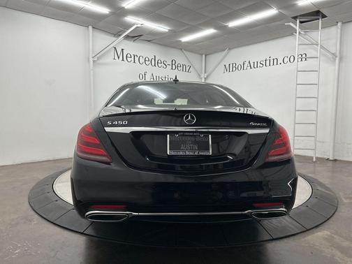 Black 2018 Mercedes-Benz S-Class S 450 4MATIC