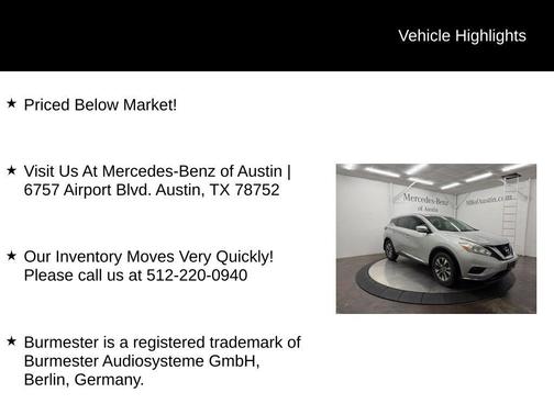 2017 Nissan Murano S