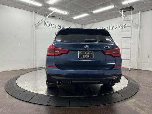 Blue Metallic 2018 BMW X3 xDrive30i