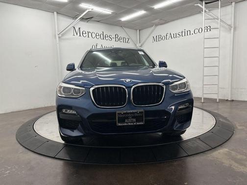 Blue Metallic 2018 BMW X3 xDrive30i