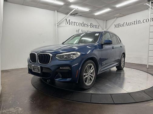 Blue Metallic 2018 BMW X3 xDrive30i
