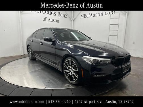 Carbon Black Metallic 2018 BMW 540 i