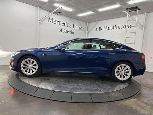 Blue 2018 Tesla Model S 75D