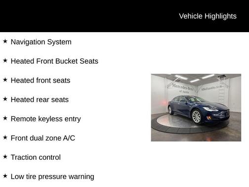 Blue 2018 Tesla Model S 75D