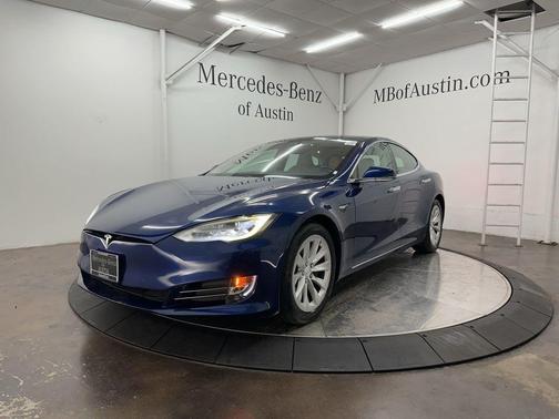 Blue 2018 Tesla Model S 75D