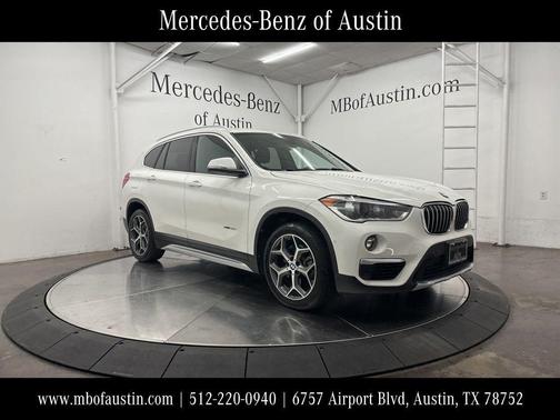 Alpine White 2018 BMW X1 sDrive28i