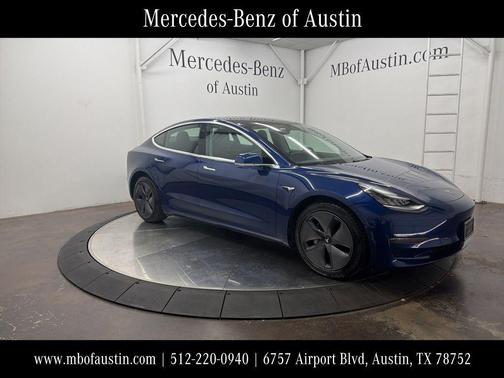 Blue 2020 Tesla Model 3 Long Range