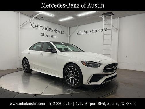 Polar White 2026 Mercedes-Benz C-Class C 300