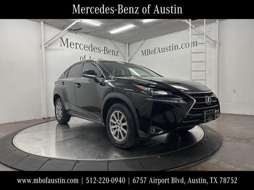 Black 2016 Lexus NX 200t Base