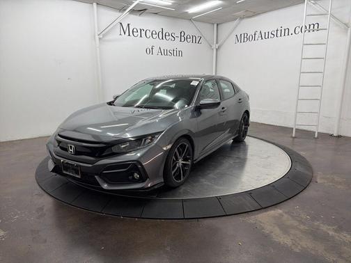 Polished Metal Metallic 2021 Honda Civic Sport