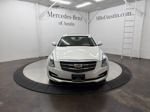 Crystal White Tri-Coat 2015 Cadillac ATS 2.0L Turbo Luxury
